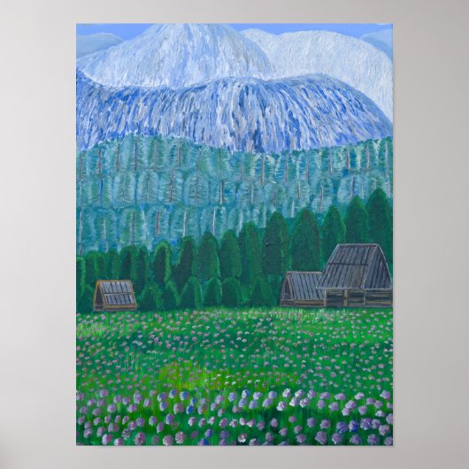 Tatra bergen Polen Poster (Voorkant)