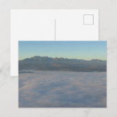 Tatra en wolken briefkaart (Voorkant / Achterkant)