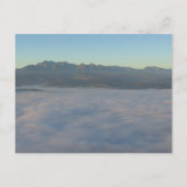 Tatra en wolken briefkaart (Voorkant)