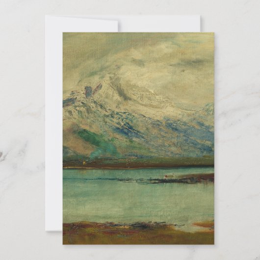 Tatra Mountain Landscape by Ladislav Mednyanszky Kaart (Voorkant)