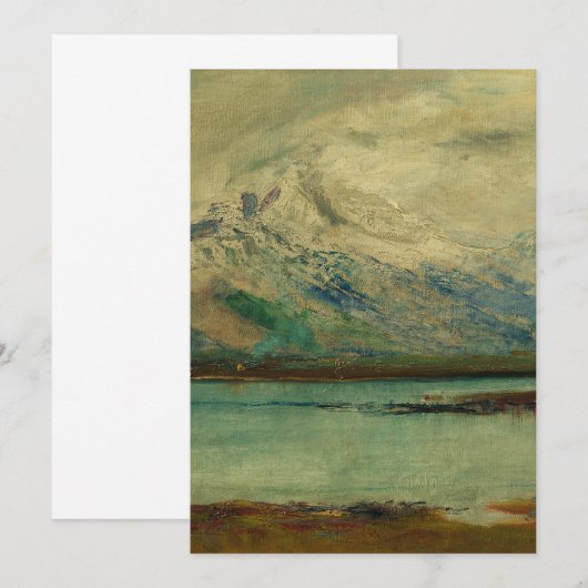 Tatra Mountain Landscape by Ladislav Mednyanszky Kaart (Voorkant / Achterkant)