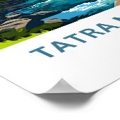 Tatra Mountains Europe Travel Print (Hoek)
