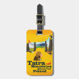 Tatra Mountains Nationaal Park, Polen Bagagelabel