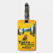 Tatra Mountains Nationaal Park, Polen Bagagelabel (Achterkant verticaal)
