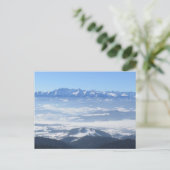 Tatra uitzicht vanuit Gorce Briefkaart (Staand voorkant)