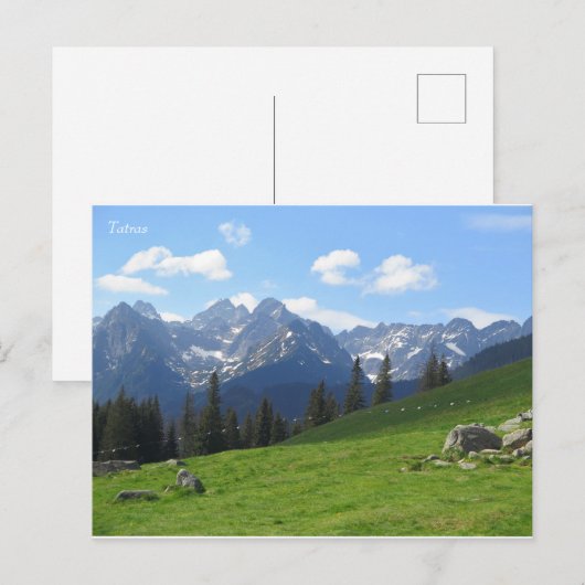 Tatras Briefkaart (Voorkant / Achterkant)