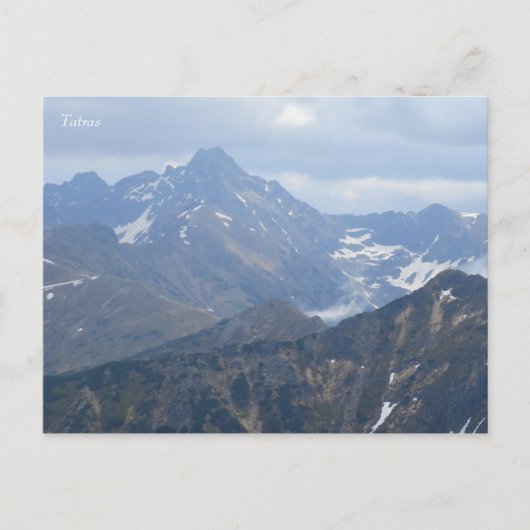 Tatras Briefkaart (Voorkant)