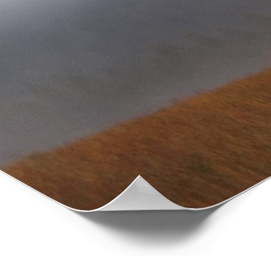 Tatras en mist poster (Hoek)