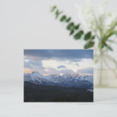 Tatras in het poster van de wolken briefkaart (Staand voorkant)