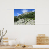 Tatras Poolse vijf meren vallei Poster (Keuken)