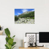 Tatras Poolse vijf meren vallei Poster (Thuiskantoor)