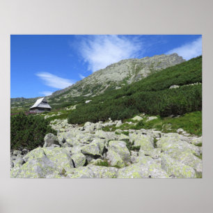 Tatras Poolse vijf meren vallei Poster