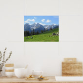 Tatras Rusinowa weide Poster (Keuken)