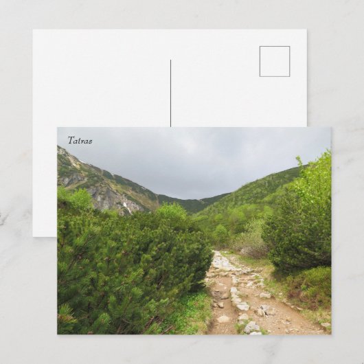 Tatras Slowakije Briefkaart (Voorkant / Achterkant)