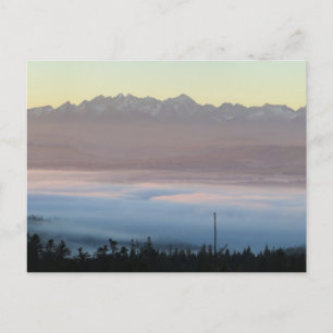 Tatras uitzicht van Gorce Briefkaart