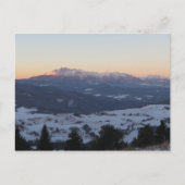 Tatras uitzicht van Pieniny Briefkaart (Voorkant)