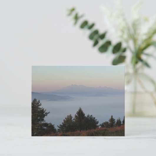 Tatras uitzicht van Pieniny Briefkaart (Staand voorkant)