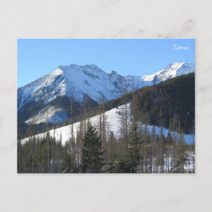 Tatras winter briefkaart