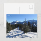 Tatras winter briefkaart (Voorkant / Achterkant)