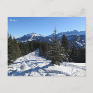Tatras winter briefkaart