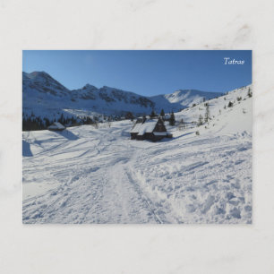 Tatras winter briefkaart