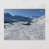 Tatras winter briefkaart (Voorkant)