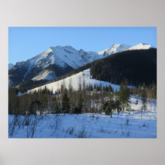 Tatras winter poster (Voorkant)