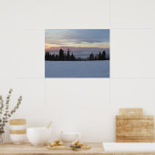 Tatras zonnopstijg poster (Keuken)