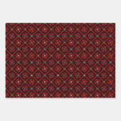 Tatreez Arabische Thobe Henna Kunstwerkpatroon Inpakpapier Vel (Voorkant 2)