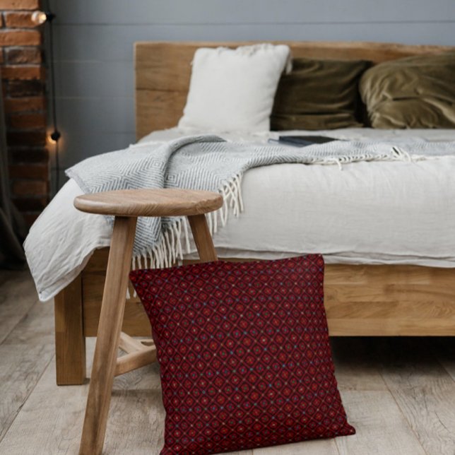 Tatreez Arabische Thobe Kunstwerkpatroon Henna Dec Kussen (Creator heeft geüpload)