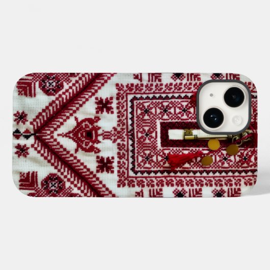 Tatreez iPhone Case (Achterkant (horizontaal))