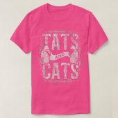 Tats en katten Tattooistisch Tattoo T-shirt (Design voorkant)
