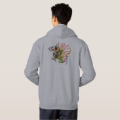 Tatsumaki Taiko Anime Dragon Geboste Sweatshirt (Achterkant volledig)