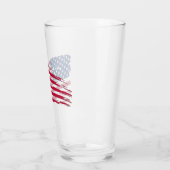 Tatted American Flag Glas (Links)
