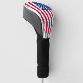Tatted American Flag Golfheadcover (Schuin)