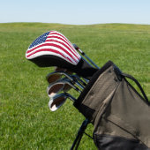 Tatted American Flag Golfheadcover (Insitu)