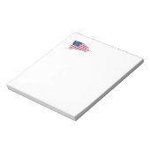 Tatted American Flag Notitieblok (Linkerzijde)