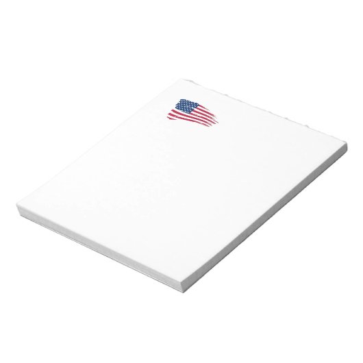 Tatted American Flag Notitieblok (Linkerzijde)