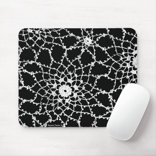 Tatted Lace Mousepad Muismat (Met muis)