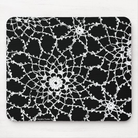 Tatted Lace Mousepad Muismat (Voorkant)