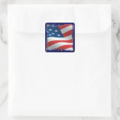 Tattered American Flag Sticker (Tas)