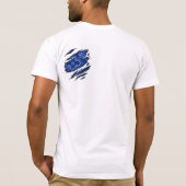 Tattered Blue Bandana T-shirt (Achterkant)
