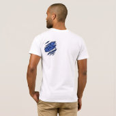 Tattered Blue Bandana T-shirt (Achterkant volledig)