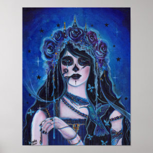 Tattered Dreams Day of the Dead beroemd gemaakt do Poster