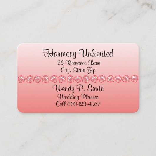 Tattered Heart Artwork Visitekaartje (Voorkant)