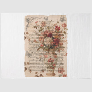 Tattered Love Music Tissuepapier