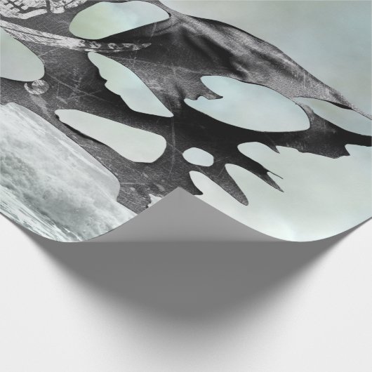 Tattered Pirate Flag Cadeaupapier (Hoek)