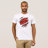 Tattered Red Bandana T-shirt (Voorkant volledig)