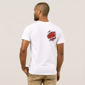Tattered Red Bandana T-shirt (Achterkant volledig)