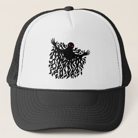 Tattered Shadow Entity Weird Horror Art Trucker Pet (Voorkant)